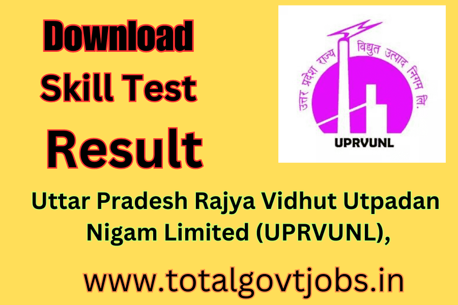 UPRVUNL Account Clerk UP Sarkari Naukri Result 2023